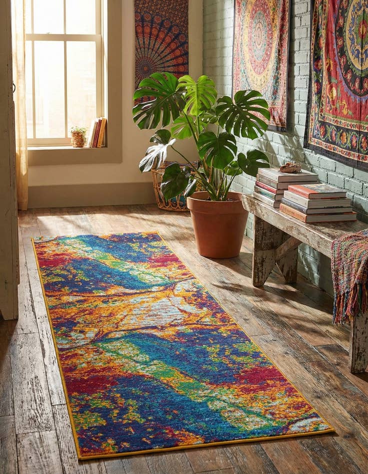 Detail image of 2' x 5' Calypso Runner Rug
