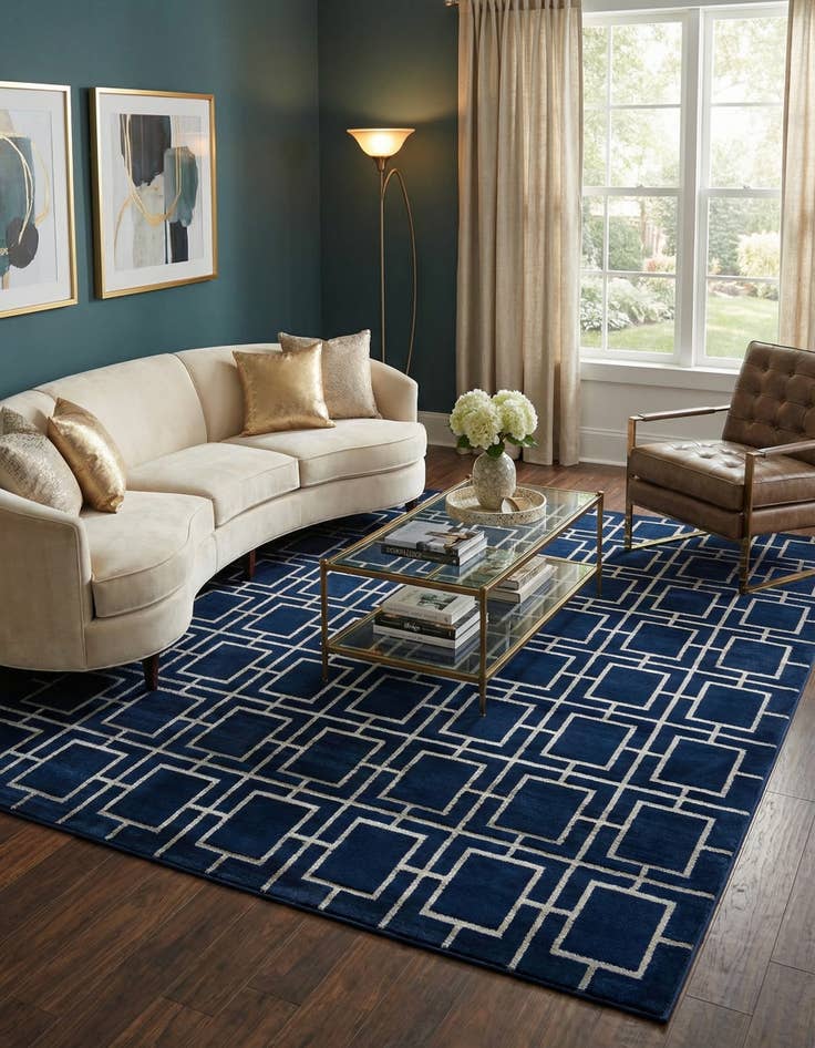 Detail image of 10' x 14' Marilyn Monroe&trade; Glam Deco Rug