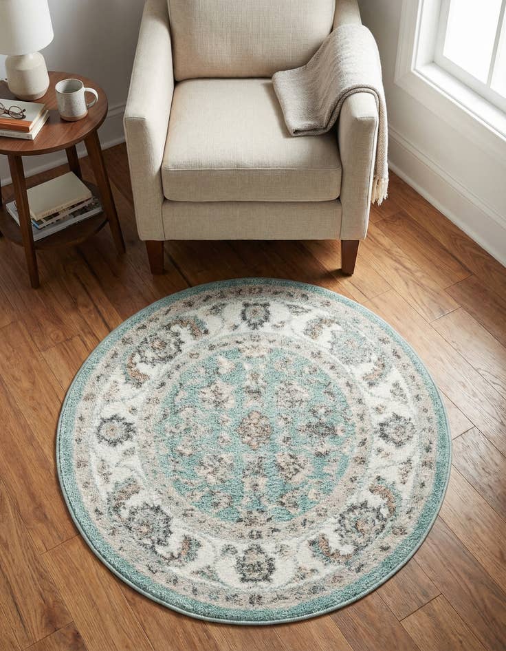 Detail image of  3' x 3' Aurelia Round Rug