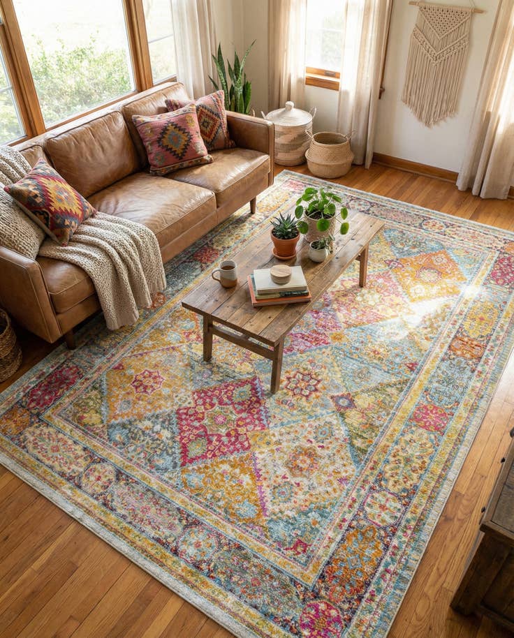 Detail image of 6' x 9' Santiago Rug