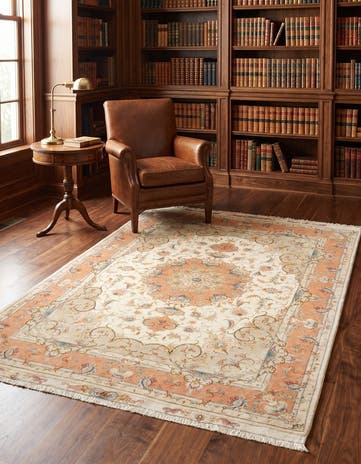 4' 9 x 7' 1 Tabriz Rug