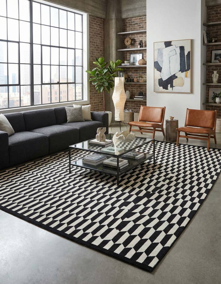 Detail image of 7' 10 x 10' Milano Rug