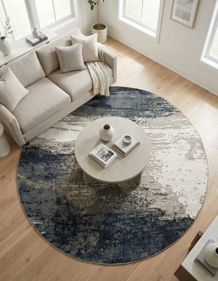 Detail image of 7' 10 x 7' 10 Oslo Round Rug