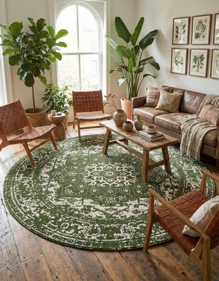 Detail image of 12' x 12' Arlington Round Rug