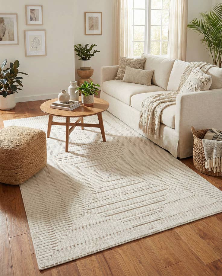 Detail image of 5' x 8' Textura Designer Rug