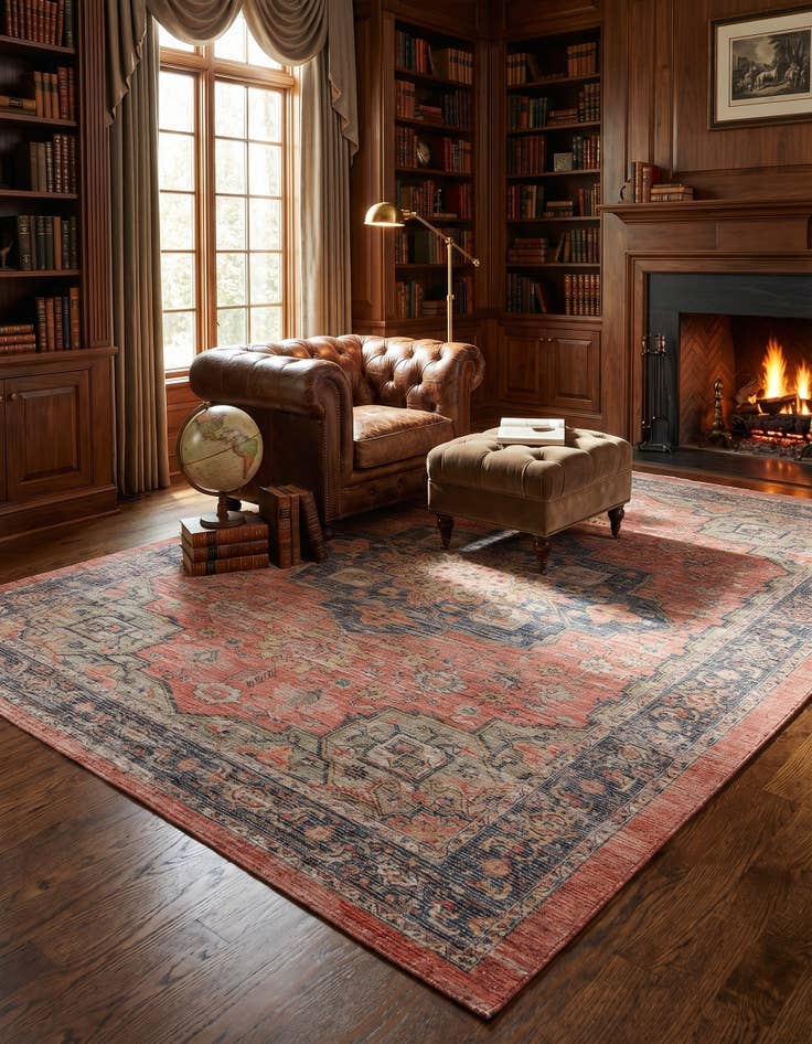 Detail image of 9' x 12' Hand Woven Chenille Jute Rug