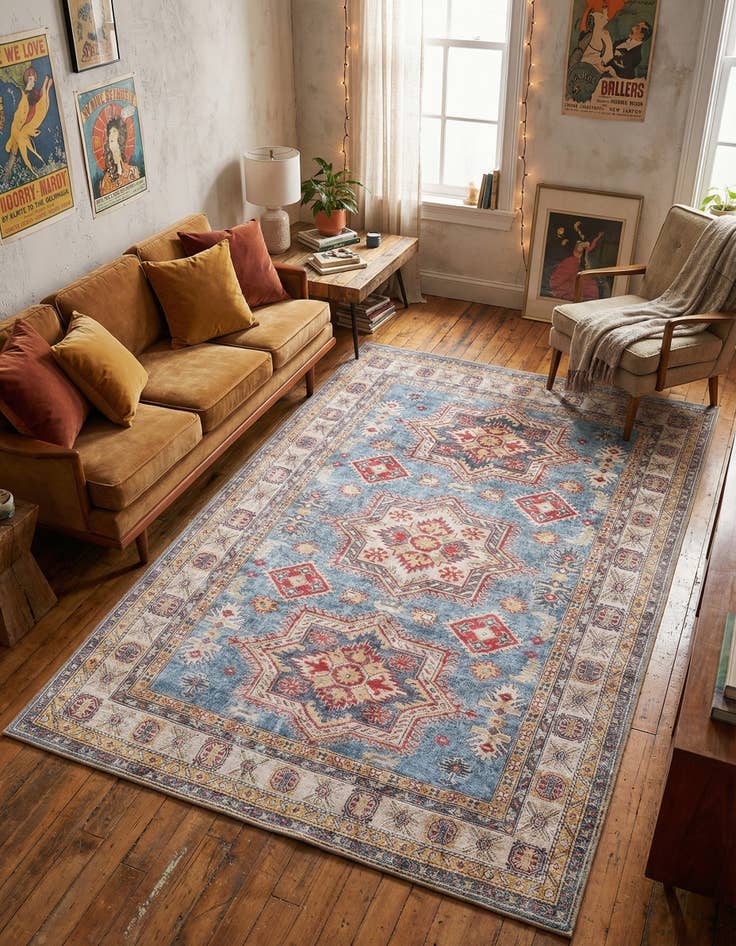 Detail image of  5' 1 x 8' Timeless Rug