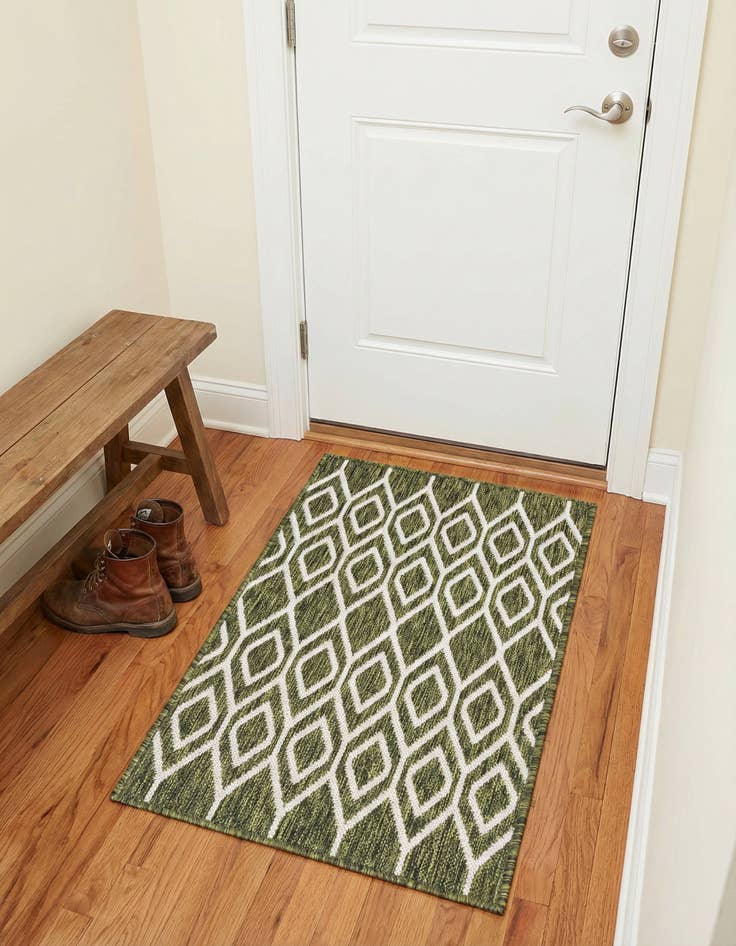 Detail image of 2' x 3' Washable Jill Zarin Turks and Caicos Indoor / Outdoor Rug