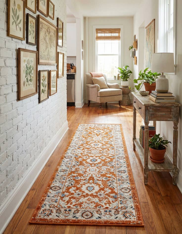 Detail image of 2' x 6' Charlotte Runner Rug