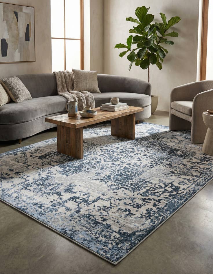 Detail image of 7' 10 x 10' Kamala Washable Rug