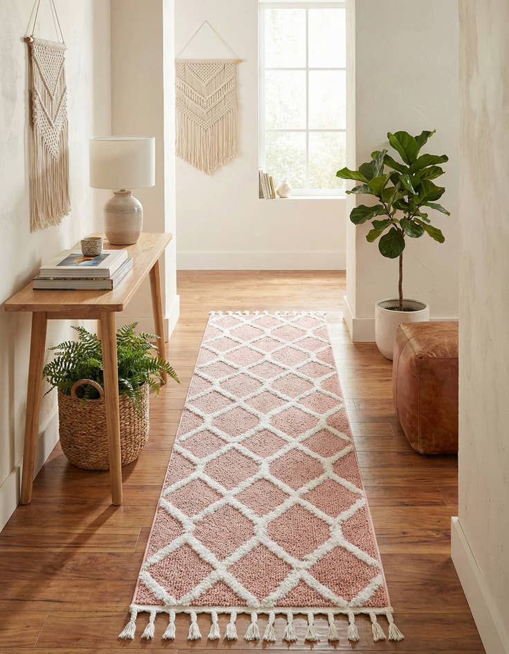 Detail image of 2' x 8' Boho Runner Rug