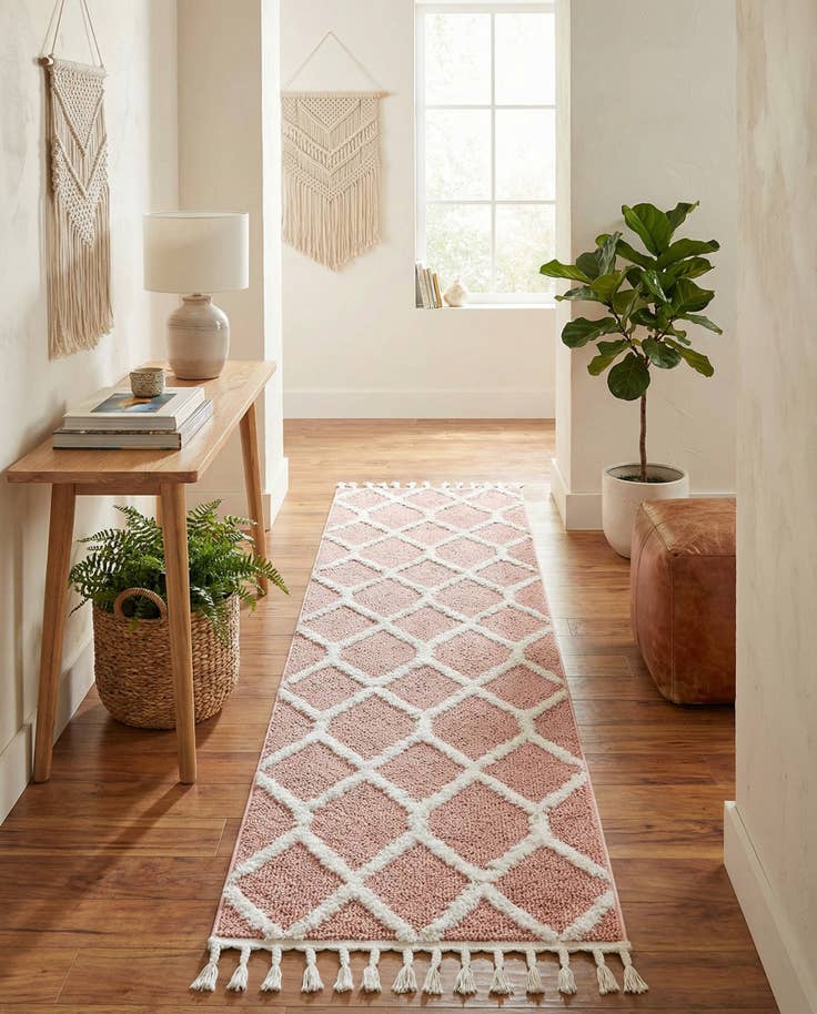 Detail image of 2' x 8' Boho Runner Rug