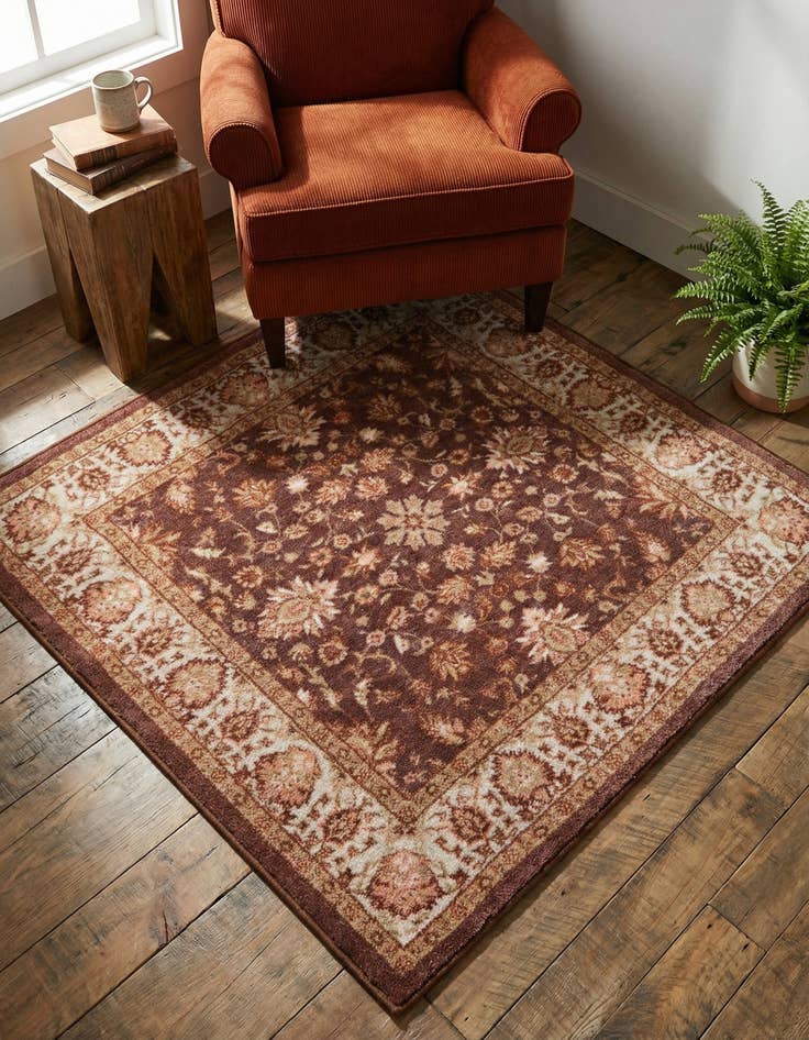 Detail image of 3' 3 x 3' 3 Medina Square Rug