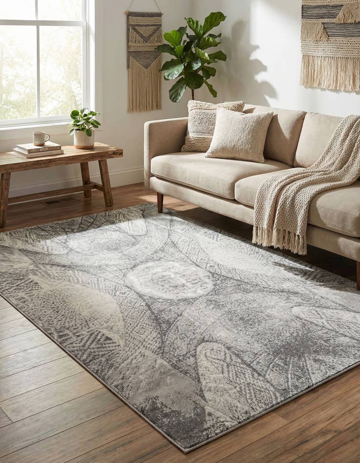 Detail image of 5' 3 x 8' Monte Carlo Rug