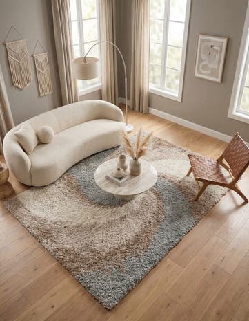 7' 10 x 11' Soft Touch Shag Rug