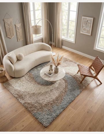 7' 10 x 11' Soft Touch Shag Rug