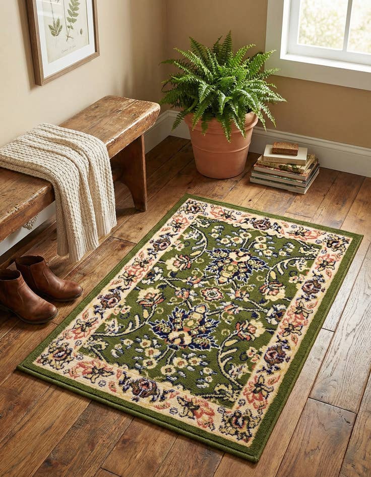 Detail image of 2' x 3' Kashan Design Rug