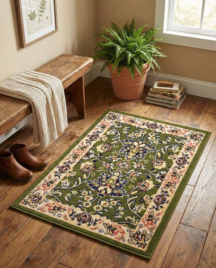 2' x 3' Kashan Design Rug