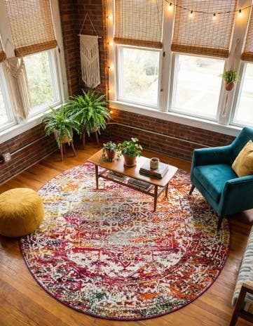 7' 10 x 7' 10 Arlington Round Rug