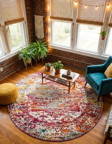 7' 10 x 7' 10 Arlington Round Rug