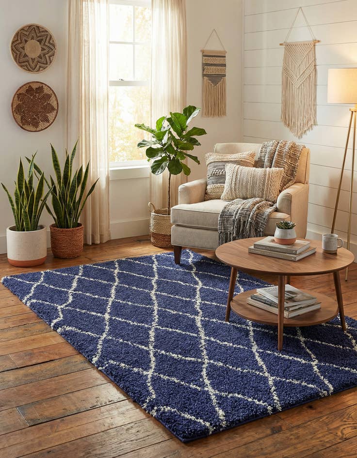 Detail image of 4' x 6' Marrakesh Shag Rug