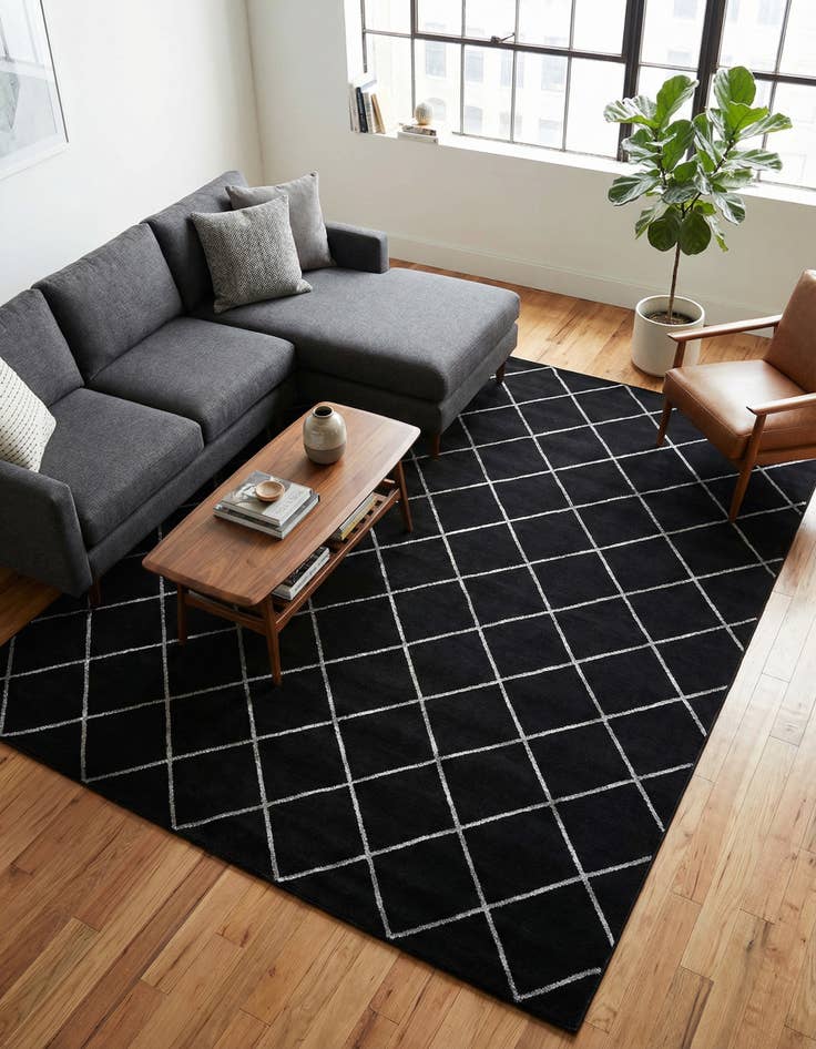 Detail image of 7' 10 x 10' Vogue Geo Rug