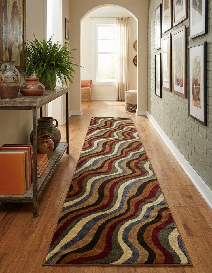 Detail image of 2' 7 x 13' Cafe Runner Rug