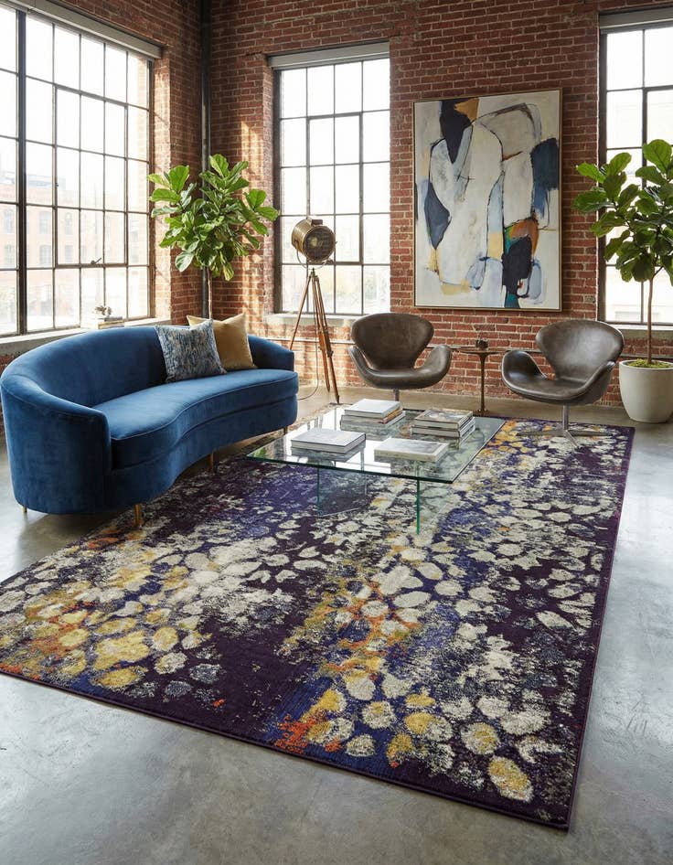 Detail image of 10' 6 x 16' 5  Washable Arte Rug