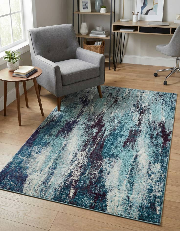 Detail image of 3' 3 x 5' 3 Washable Barcelona Rug