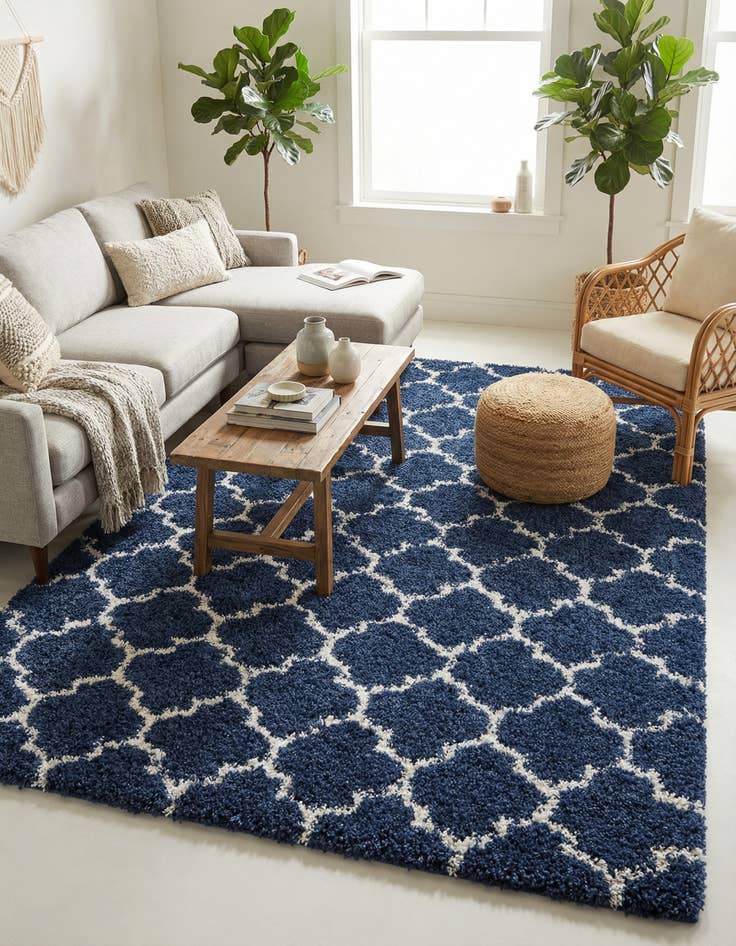 Detail image of 5' x 8' Marrakesh Shag Rug