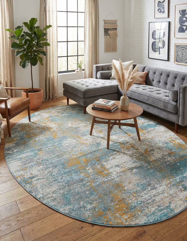 Detail image of 8' 2 x 10' Paragon Oval Rug