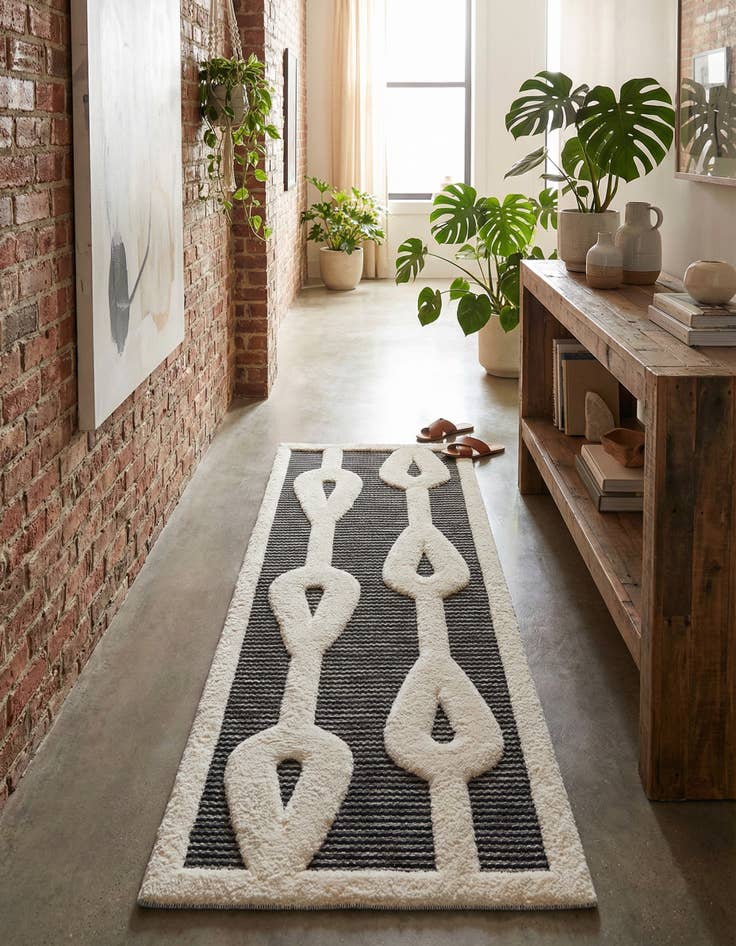 Detail image of  2' x 5' Prismatic Runner Rug