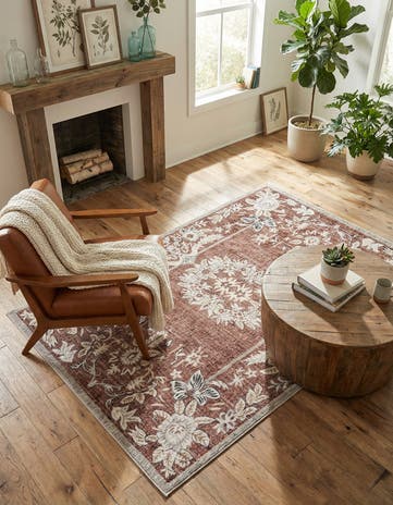 5' 3 x 8' Eco Traditional Rug