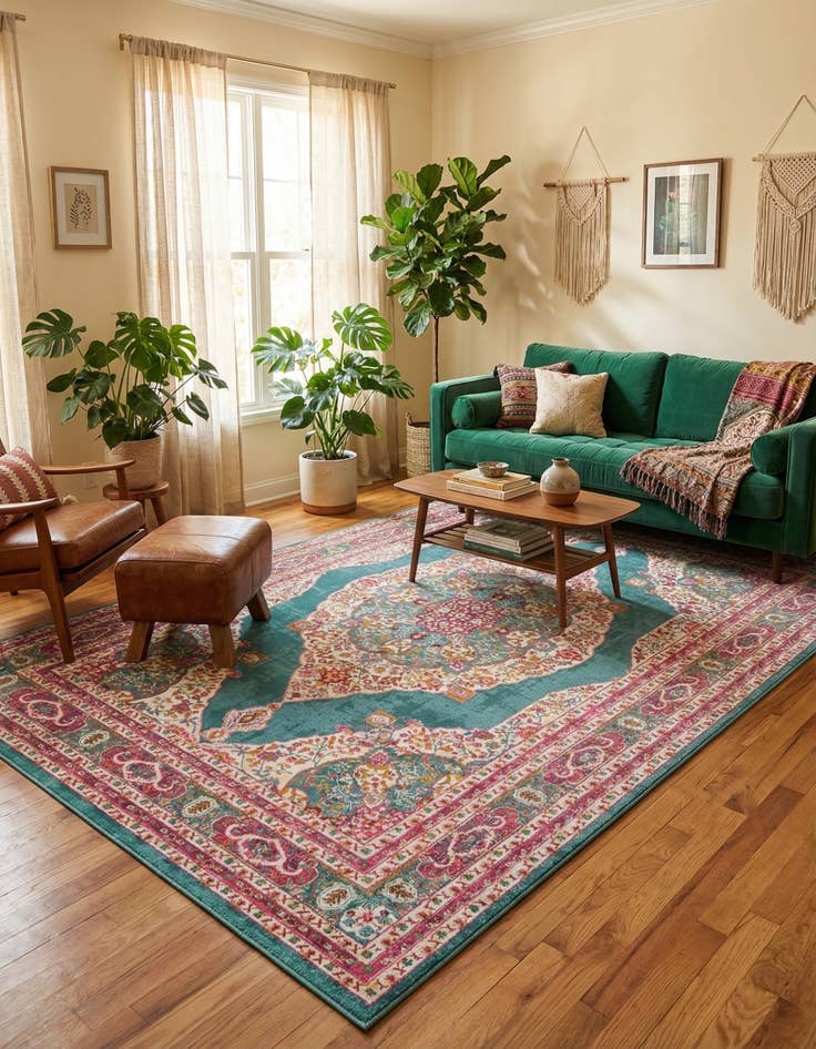 Detail image of 10' x 14' Santiago Rug