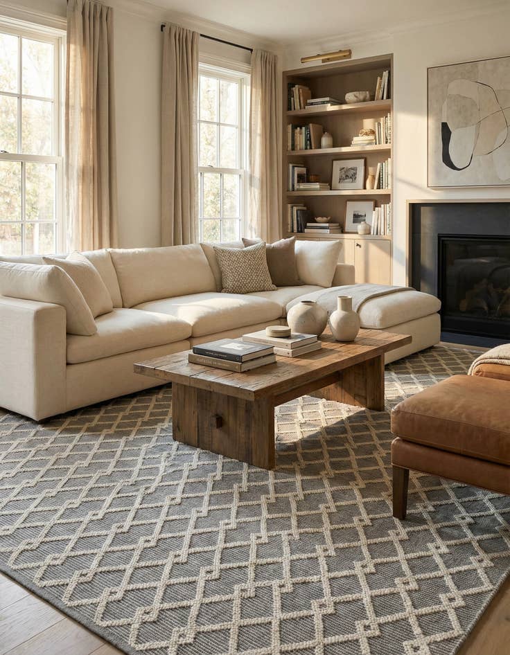 Detail image of 10' x 14' 1 Hand Knotted Jill Zarin Dorset Rug