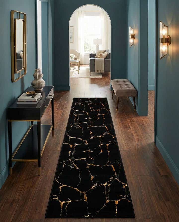 2' 7 x 12' Vogue Geo Runner Rug