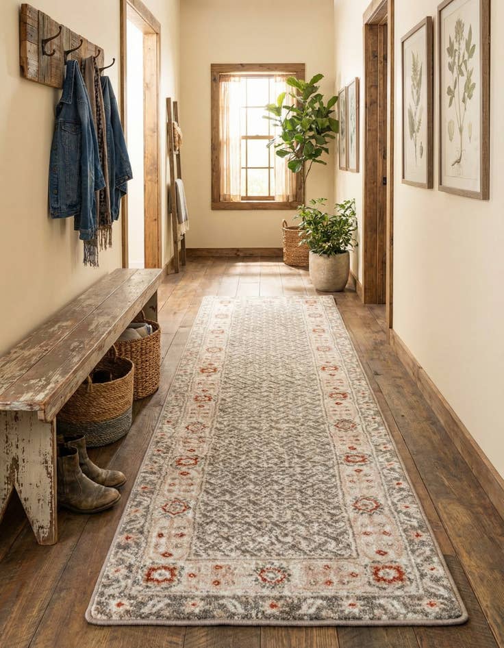 Detail image of 2' x 8' Charlotte Runner Rug