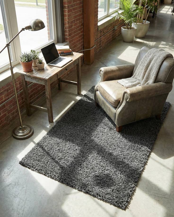 Detail image of 3' x 5' 3 Zermatt Shag Rug