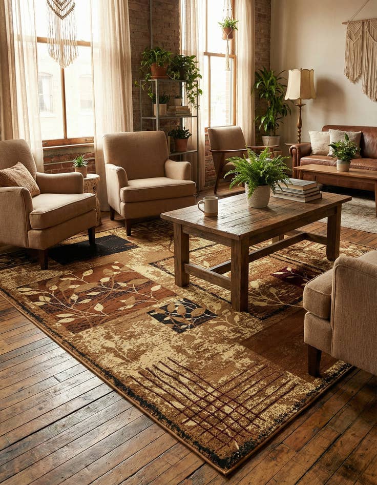 Detail image of 6' x 9' Cafe Rug