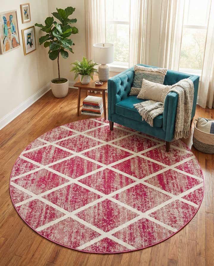 7' x 7' Starlight Round Rug