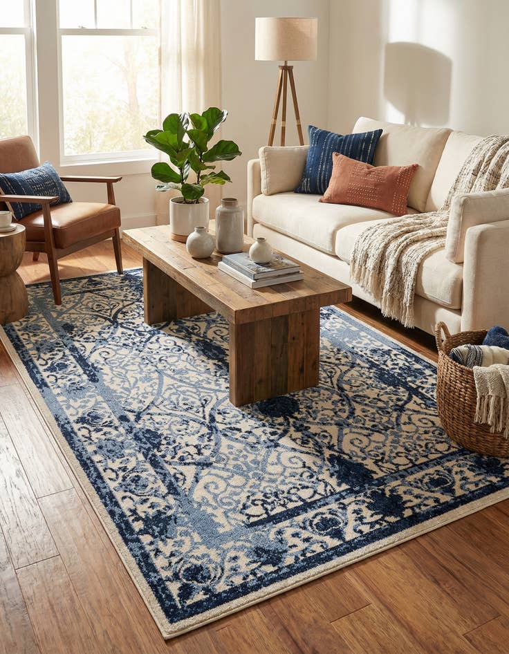 Detail image of 5' 3 x 8' Miranda Rug