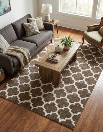 5' 3 x 8' Lattice Rug