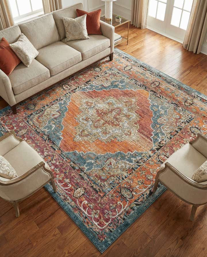 7' 10 x 7' 10 Isabella Square Rug