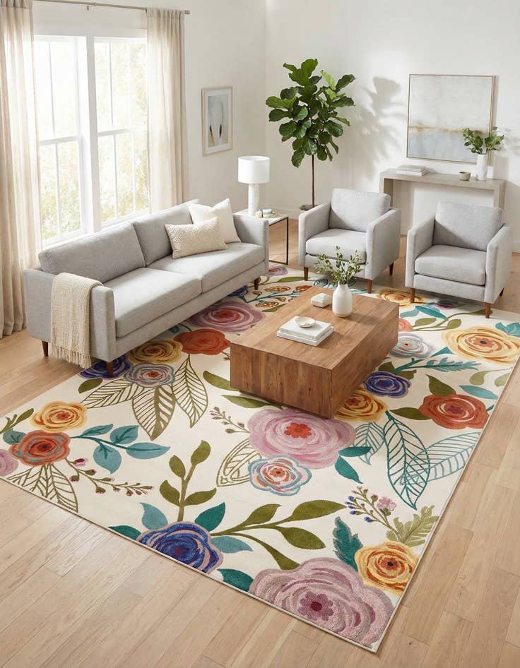 Detail image of 7' x 10' Blossom Rug