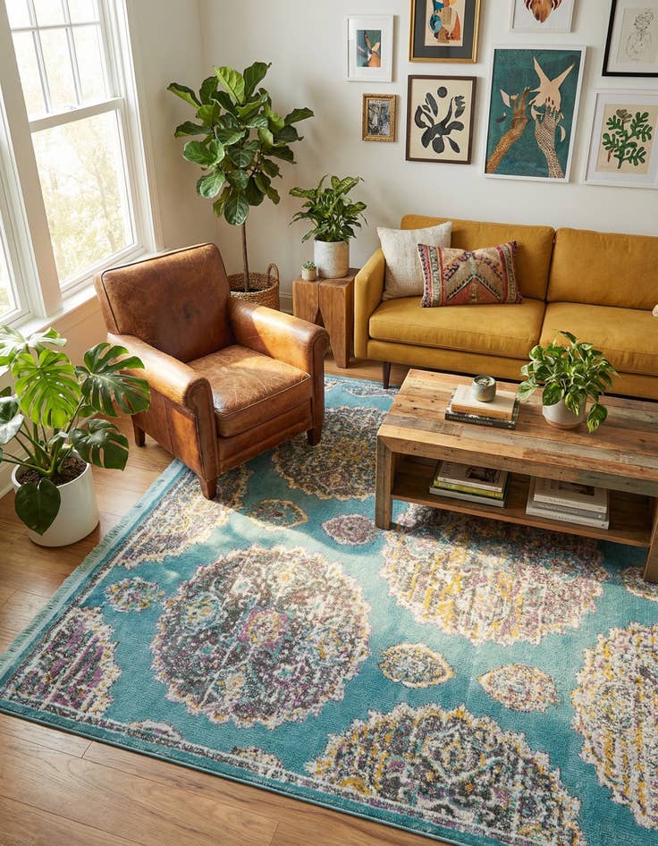 Detail image of 4' 3 x 6' Paragon Rug