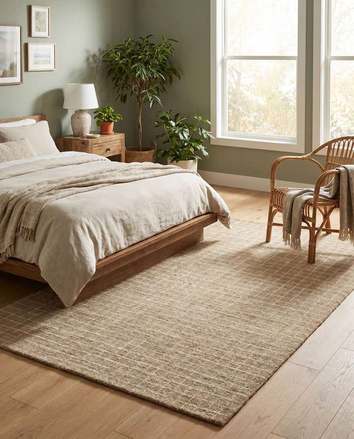 5' 1 x 8' Heritage Line Wool Rug