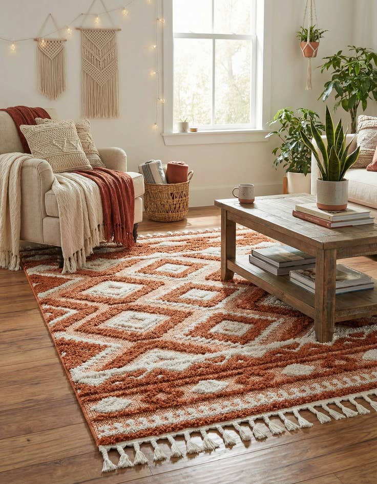 Detail image of  4' x 6' Boho Rug