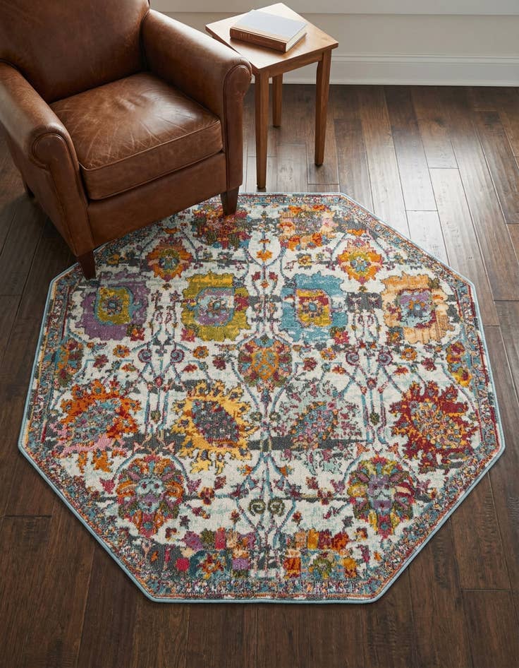 Detail image of 4' x 4' Paragon Octagon Rug