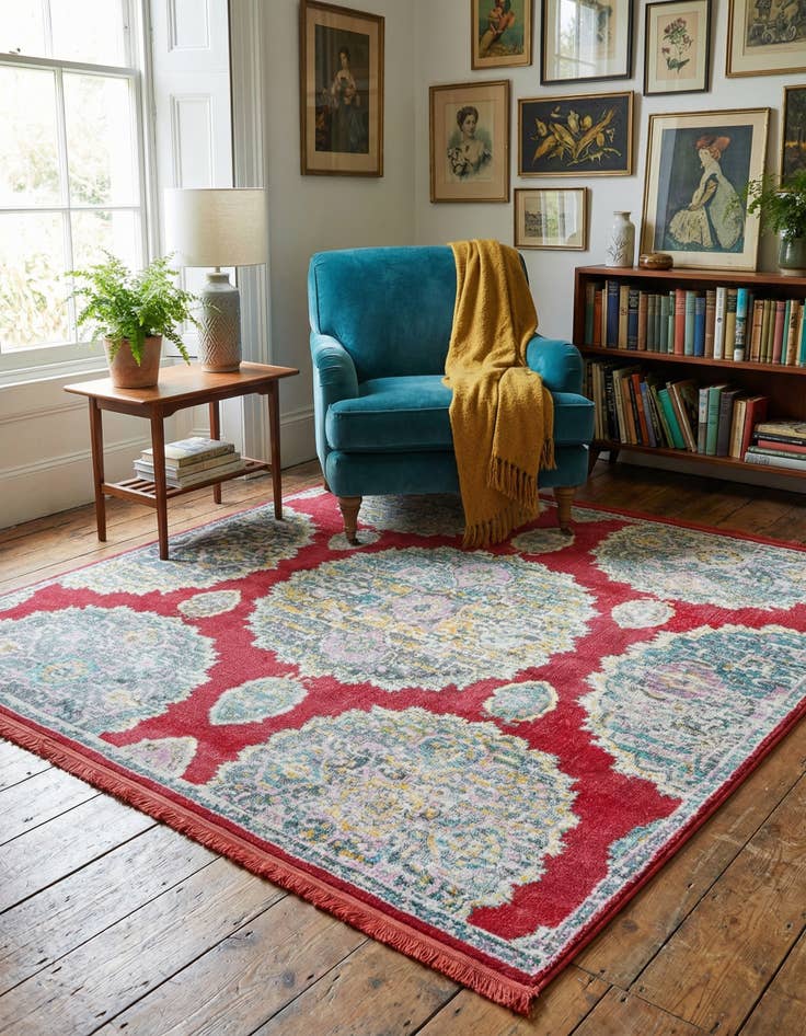 Detail image of 5' 5 x 5' 5 Paragon Square Rug