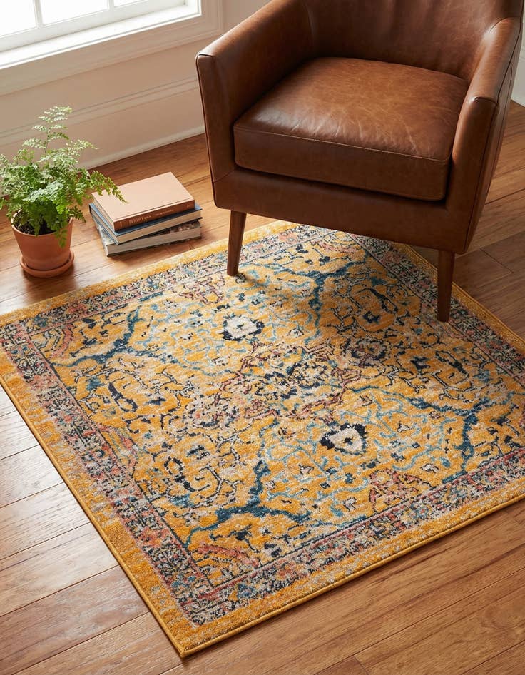 Detail image of  3' 3 x 3' 3 Lola Square Rug